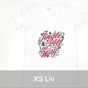 Lularoe Liv Holiday Tee - Size XS